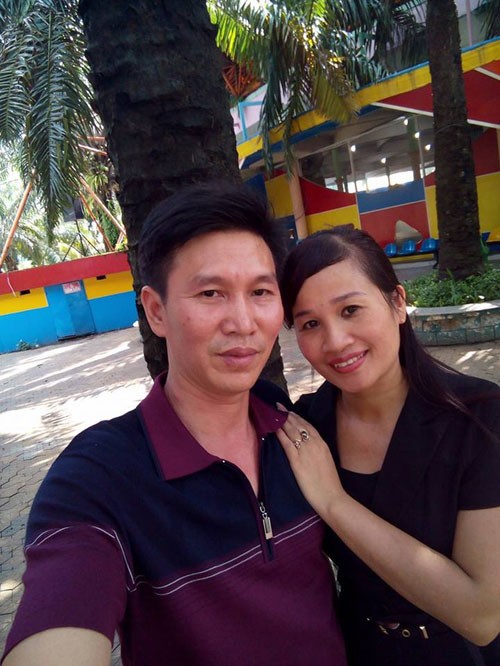 Chong Le Thi Dan trai long khi vo lan san showbiz-Hinh-3